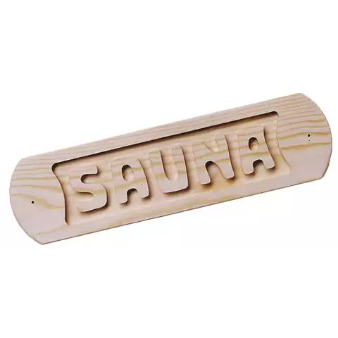 Bastuskylt sauna - Bastutillbehör