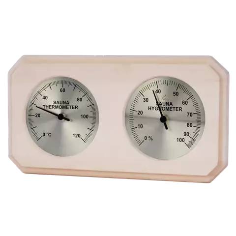 Bastutermometer hygrometer asp - Bastutillbehör
