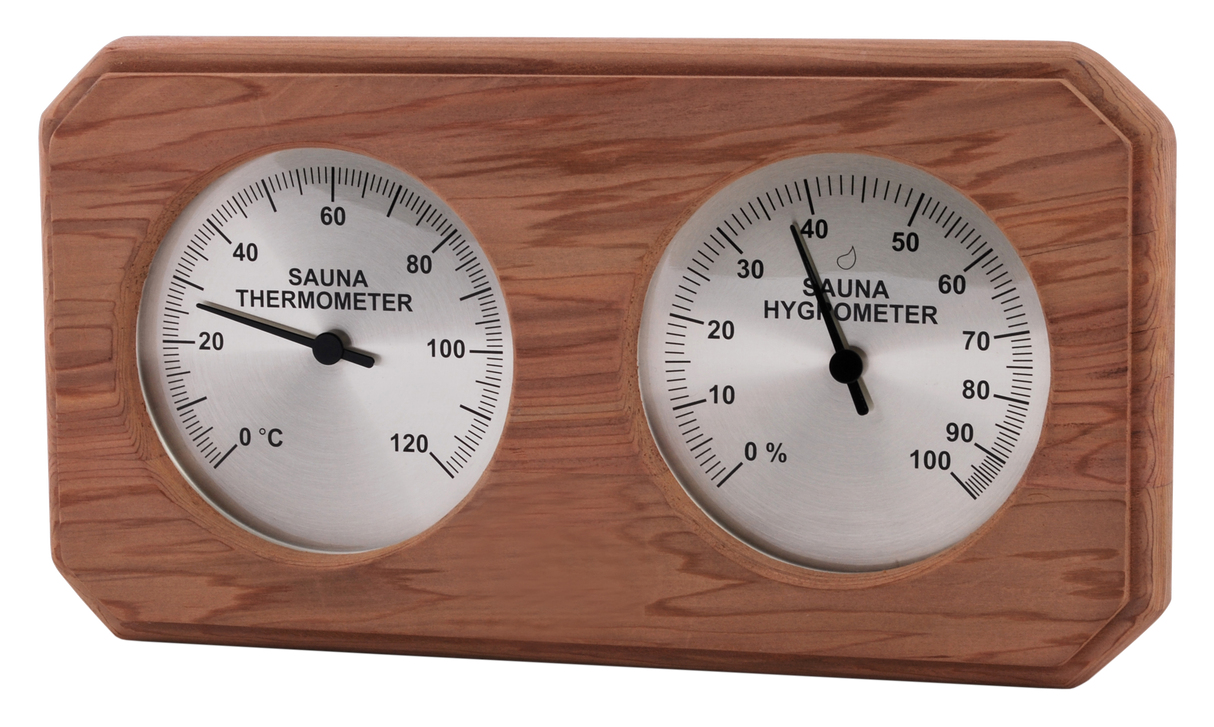 Termometer Hygrometer Ceder - Bastutillbehör