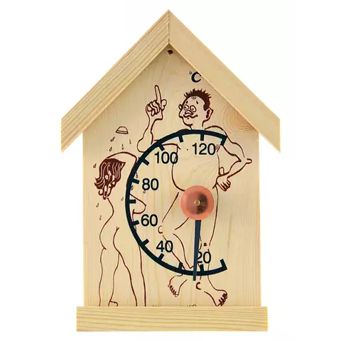 Bastutermometer Man och kvinna - Bastutillbehör