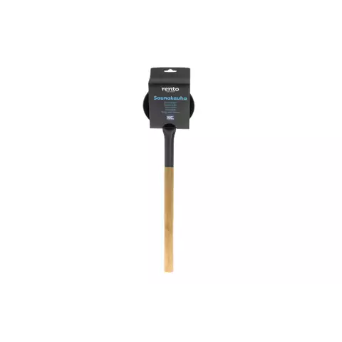 Bastuskopa svart - Bastutillbehör