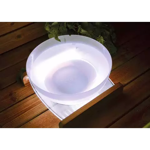 Belyst bastukärl Led - Bastutillbehör