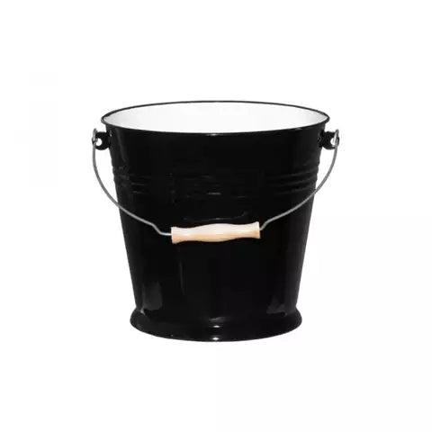 Hink svart 5 L - Bastutillbehör