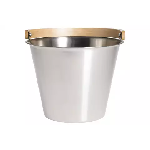 Bastuhink rostfritt stål björk - Bastutillbehör