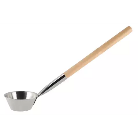 Bastuskopa rostfritt stål björk - Bastutillbehör