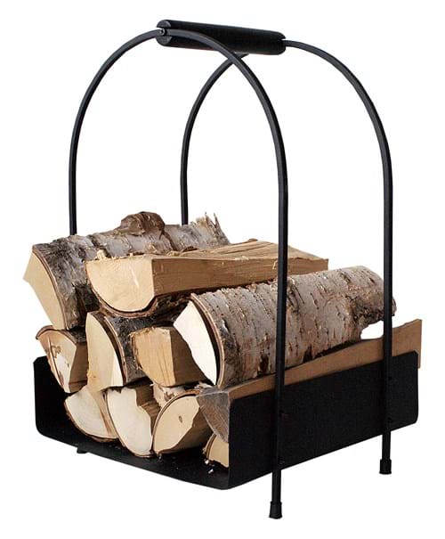 vedkorg svart - Bastutillbehör