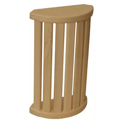 Lampskärm hörnmodell Asp - Bastutillbehör