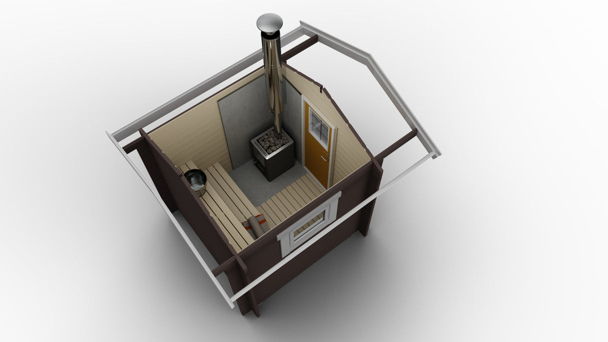 Bastustuga 4m2 - Bastutillbehör