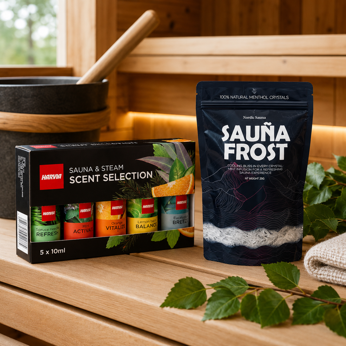 Bastupaket Bastufavoriterna - Bastutillbehör