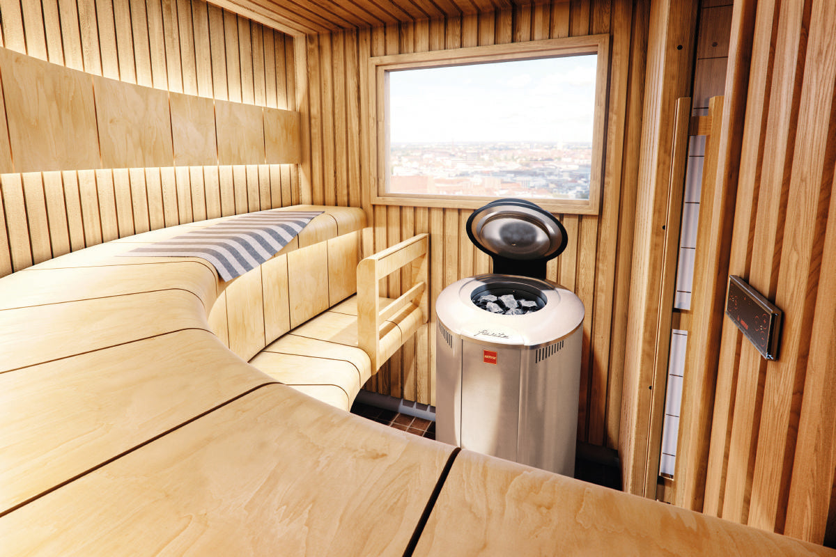 Harvia Forte 6kw Steel - Bastutillbehör