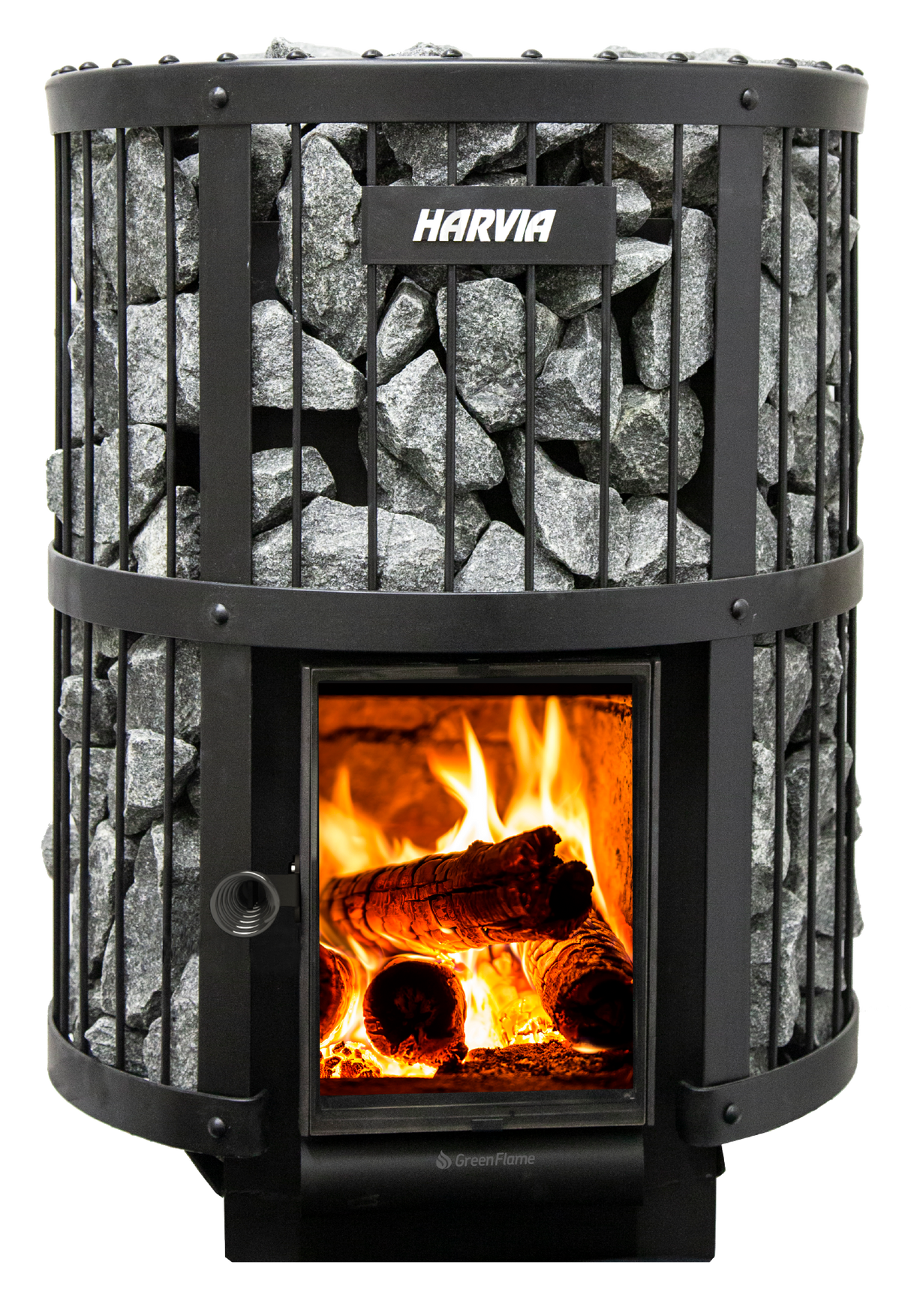 Harvia Legend 240 Greenflame Vedeldad Bastukamin - Bastutillbehör