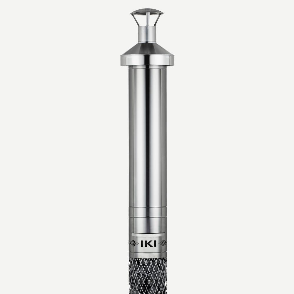 IKI T600 Stålskorsten 3,0M - Bastutillbehör