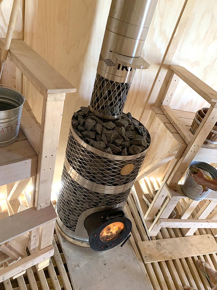 IKI T600 Stålskorsten 2M - Bastutillbehör