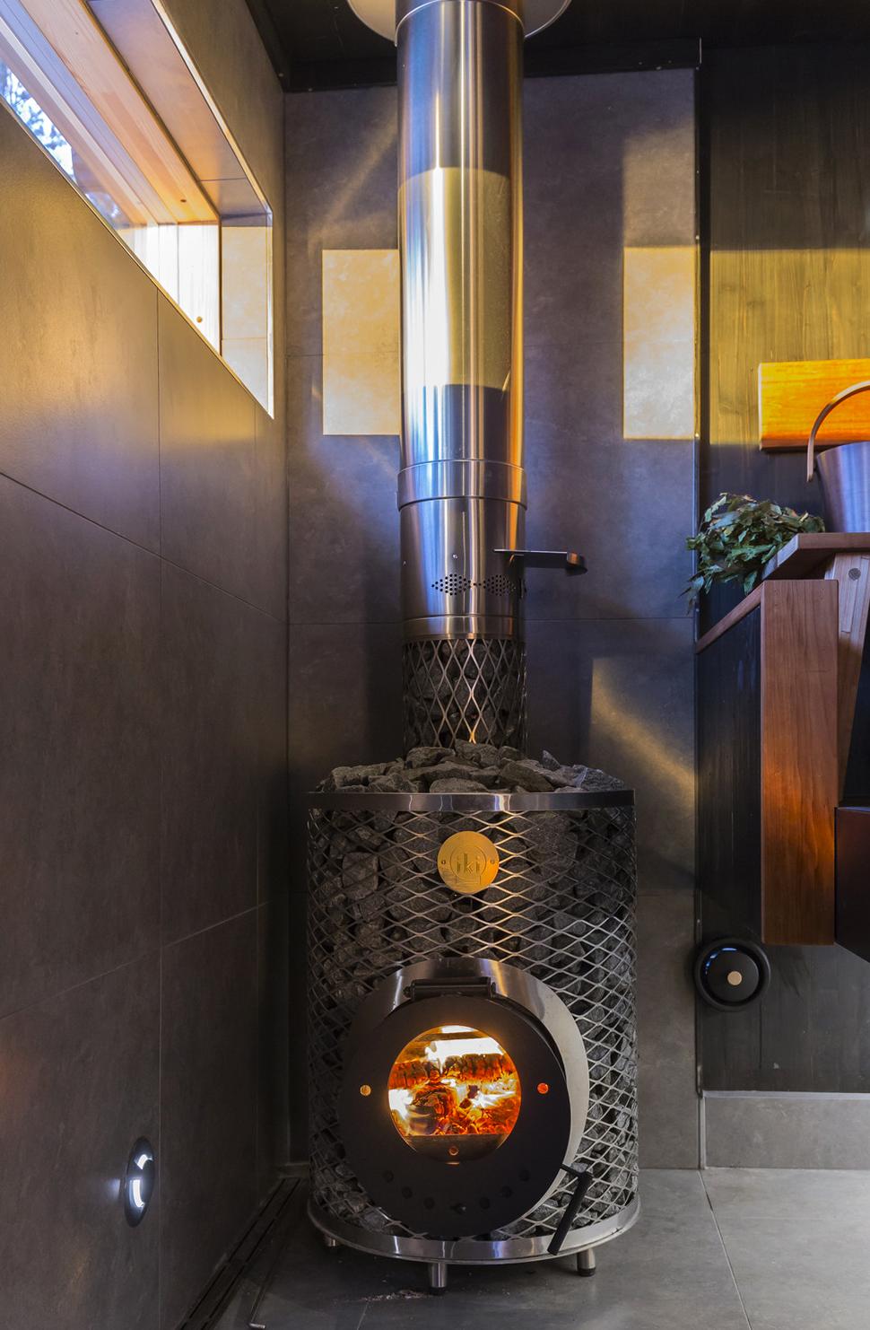 IKI T600 Stålskorsten 2M - Bastutillbehör