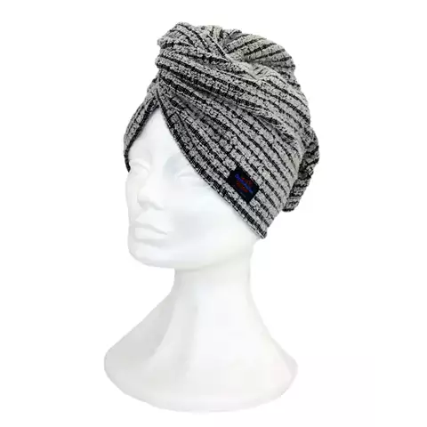 Hårturban svart - Bastutillbehör