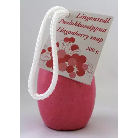 Lingontvål med snöre - Bastutillbehör