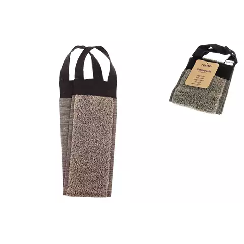 Skrubband svart-linne - Bastutillbehör