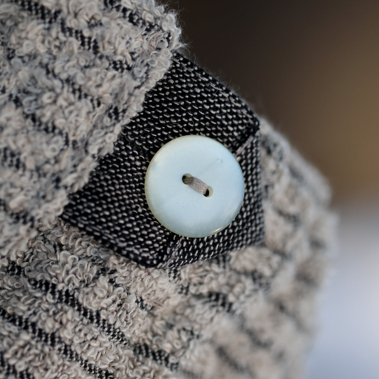 Bastukilt Randig Naturfärgad Herr/Dam 70 cm, Frotté - Bastutillbehör