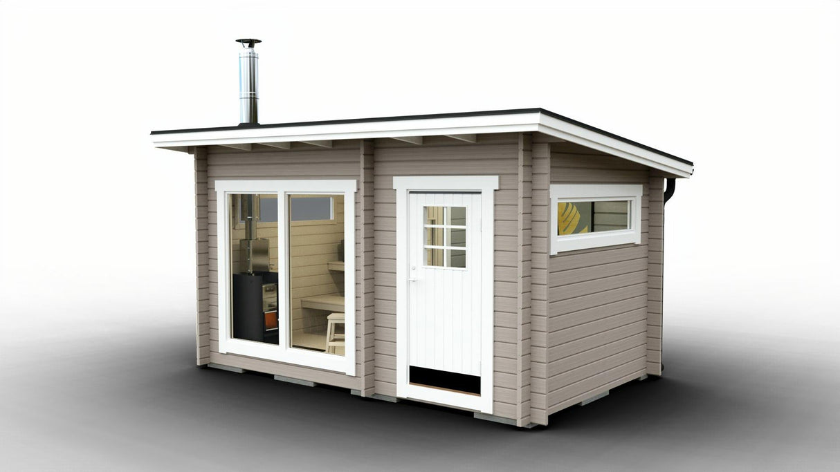 Bastupaket Saxskär Funkis 11 kvm & Harvia 20 Pro