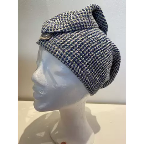 Hårturban blå - Bastutillbehör