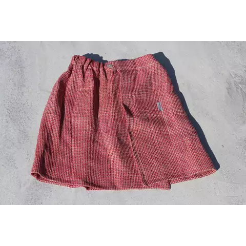 Bastukilt Röd 90cm - Bastutillbehör