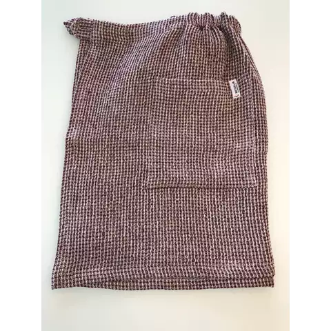 Bastukilt herr vinröd 50 cm - Bastutillbehör