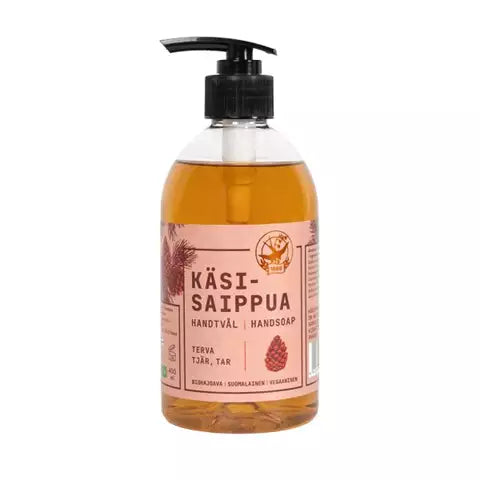 Flytande handtvål tjära 400 ml - Bastutillbehör