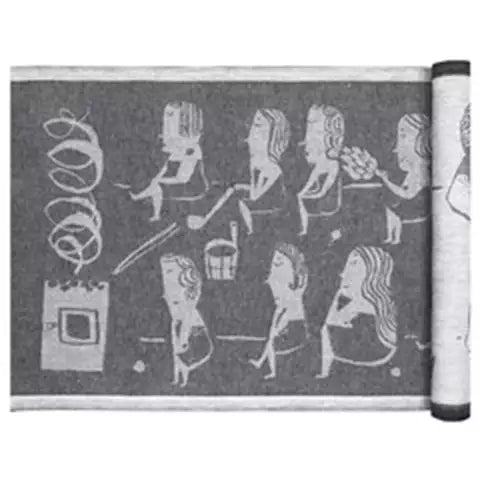 Lavduk Dambastu grå - Bastutillbehör