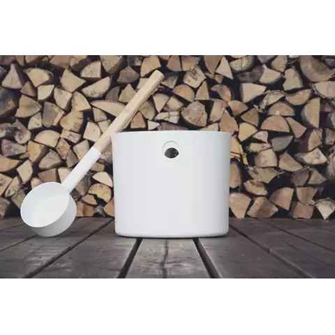 Bastuset Kolo vit - Bastutillbehör