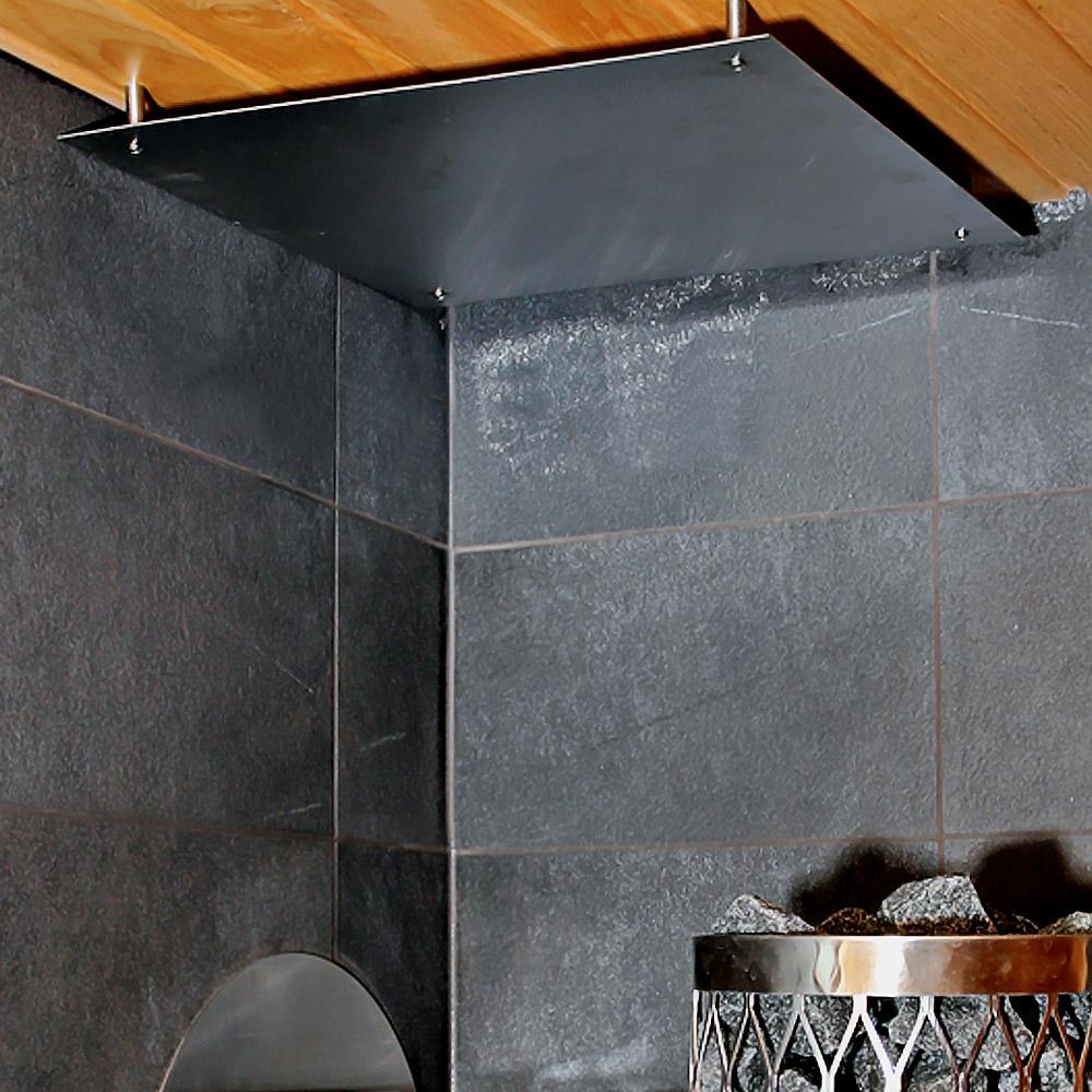 Värmeskydds brandplatta tak Fyrkantig 60x60cm - Bastutillbehör