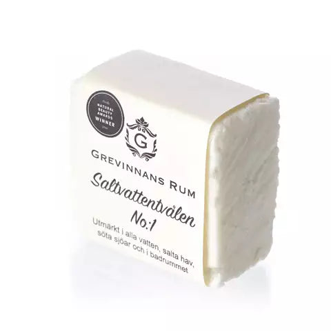 Ekologisk Saltvattentvål No:1 Grevinnans rum - Bastutillbehör