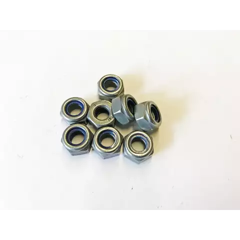 Vagnsbult låsmuttersats M10 - Bastutillbehör