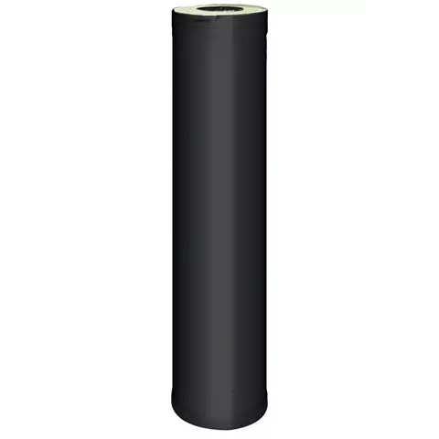 Harvia Stålskorsten Förlängningsrör Svart WHP1000M - Bastutillbehör