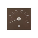 Bastutermometer brun svart