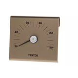 Termometer aluminium champagne
