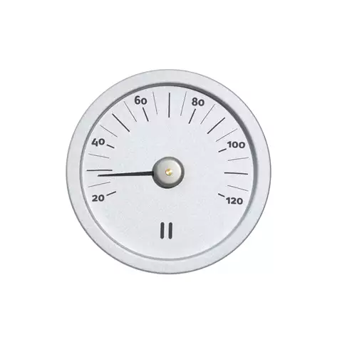 Bastutermometer Aluminium