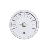 Bastutermometer Aluminium