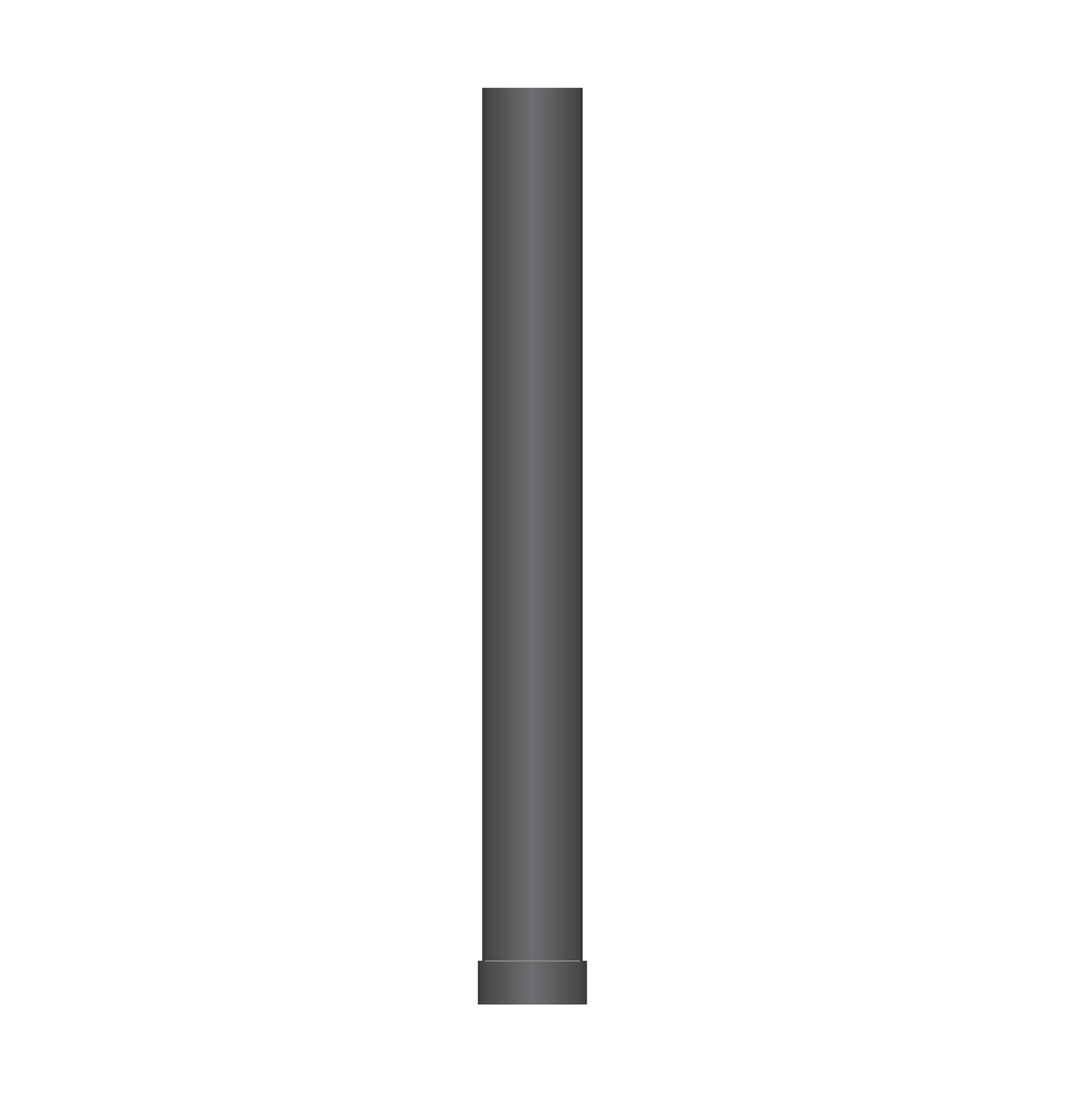Rökrör svart 105 cm