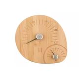 Termometer Hygrometer bamboo