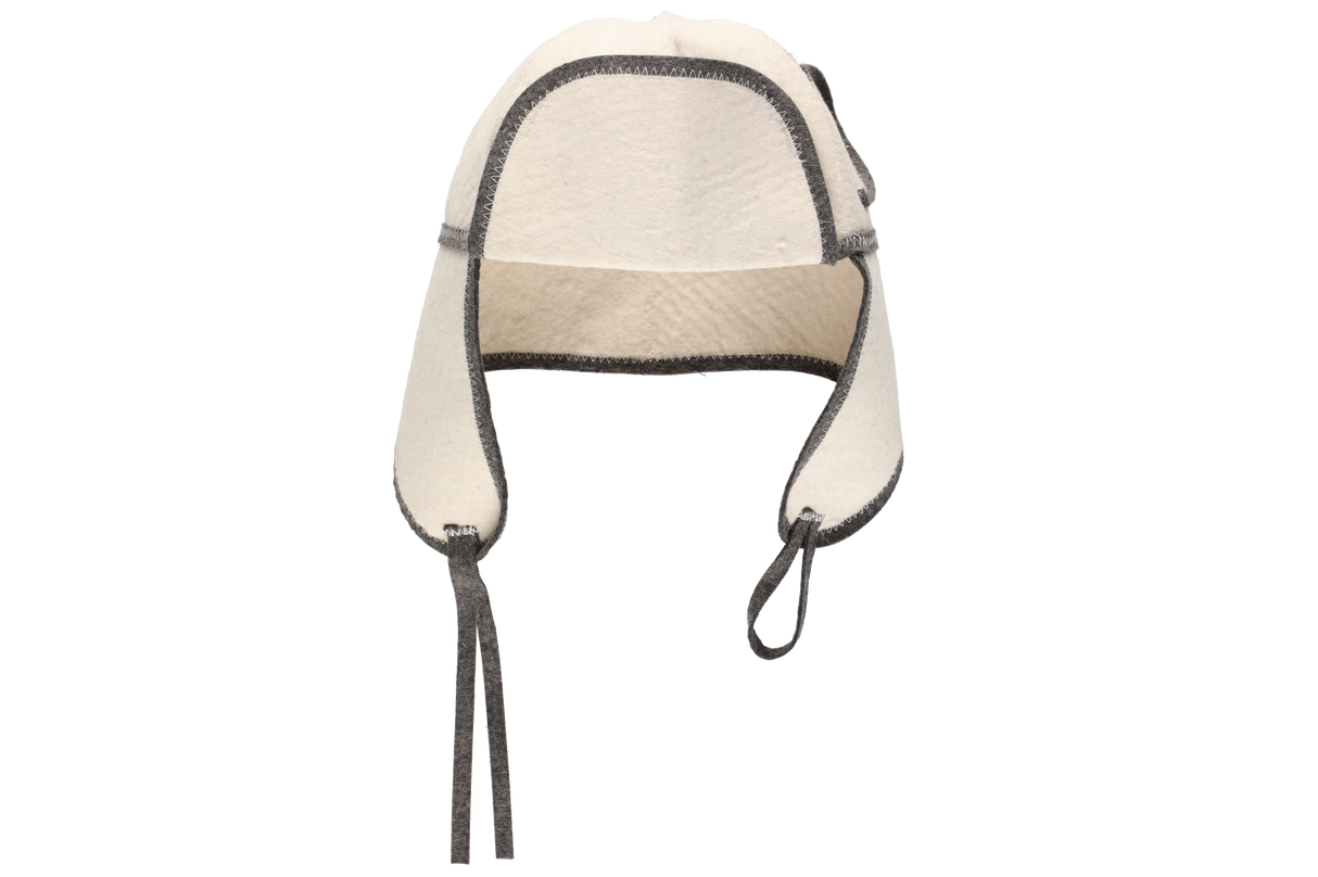 Bastuhatt med öronlappar - Bastutillbehör