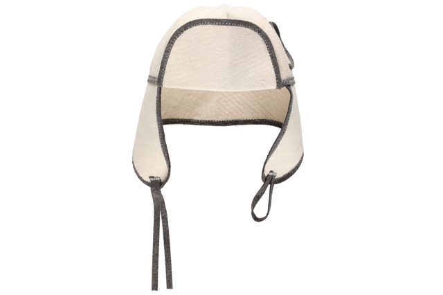 Bastuhatt med öronlappar - Bastutillbehör