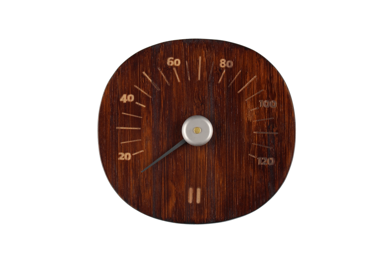 Bastutermometer mörkbrun - Bastutillbehör
