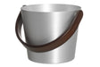 Bastuhink aluminium med mörk bamboo - Bastutillbehör
