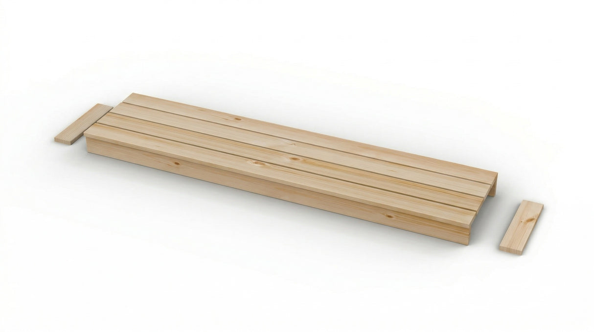 Bastulav Omonterad 1725x410 mm - Bastutillbehör
