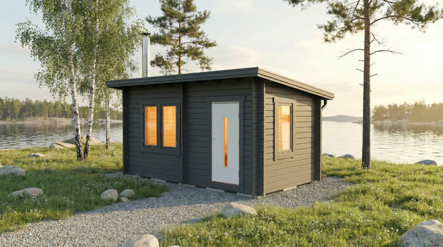 Bastustuga Skogskär Funkis 12 kvm - Bastutillbehör