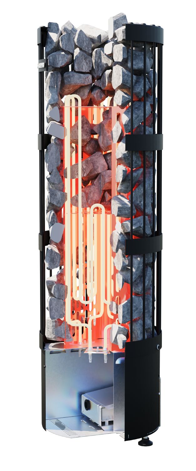 Harvia Legend PO70FC 6,8 KW WIFI Svart - Bastutillbehör