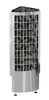 Elektriskt aggregat Harvia Cilindro Corner PCC70XE 6,8 kW Steel - Bastutillbehör