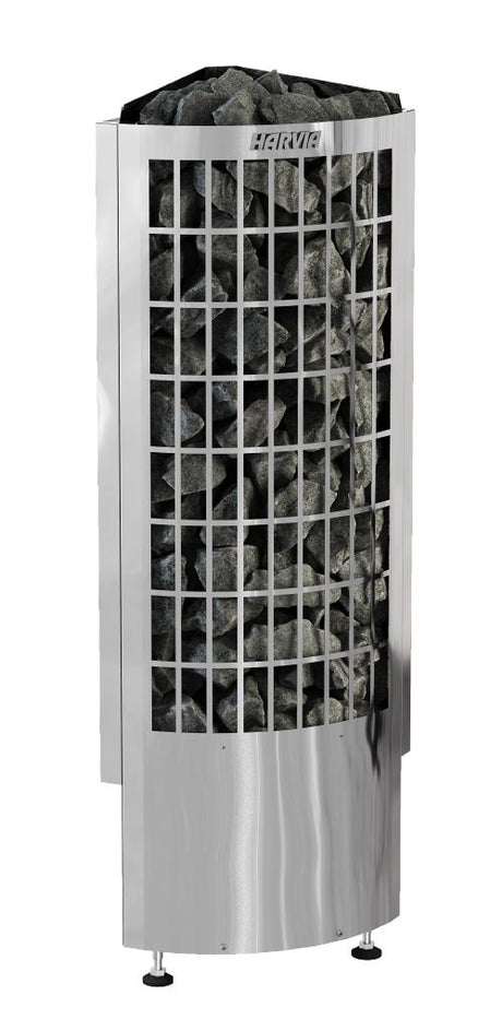 Elektriskt aggregat Harvia Cilindro Corner PCC90XE 9,0 kW Steel - Bastutillbehör