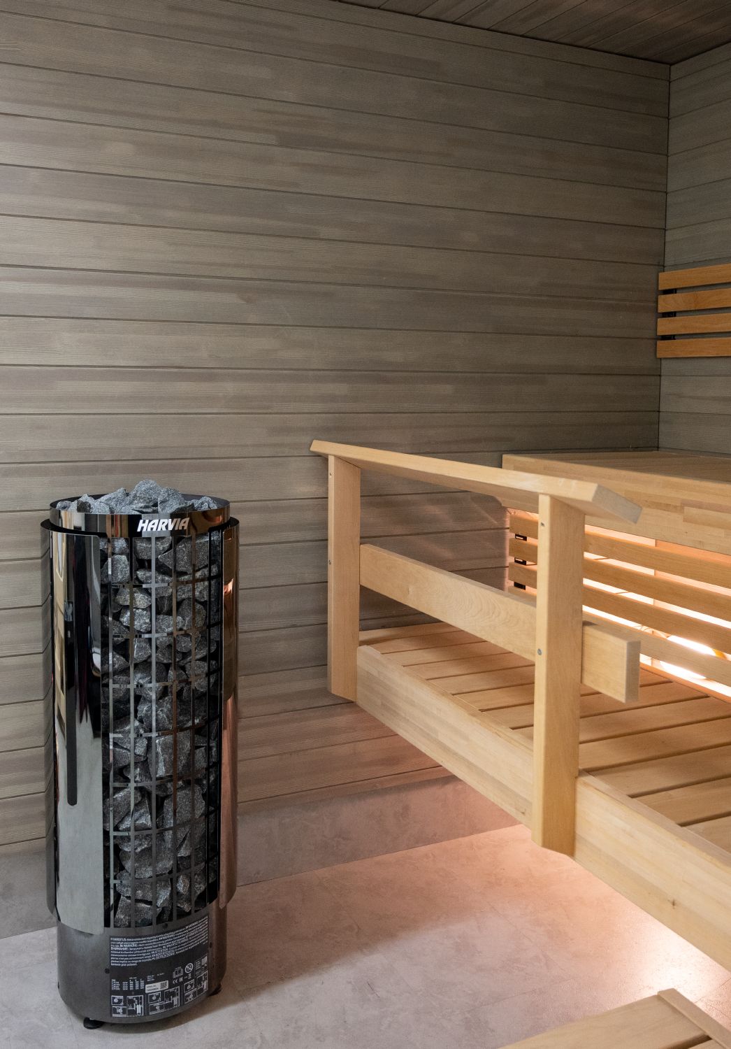 Harvia Cilindro 9kw PC90 Black - Bastukällan