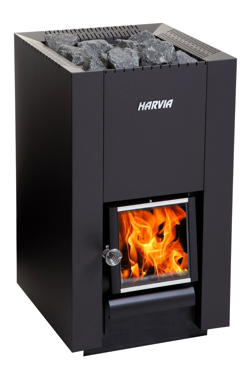 Harvia 16 Linear Black Kaminpaket